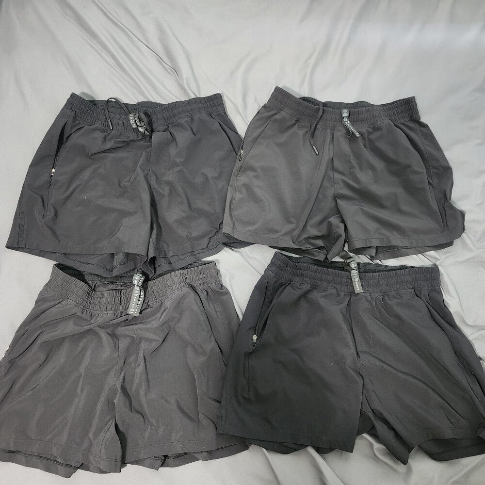 Pace Breaker Linerless Short 5" Large, Black